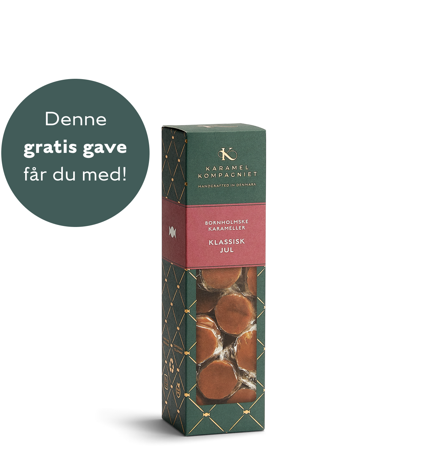 Karamel Kompagniet julekalender 2026 gratis gave elegance æske